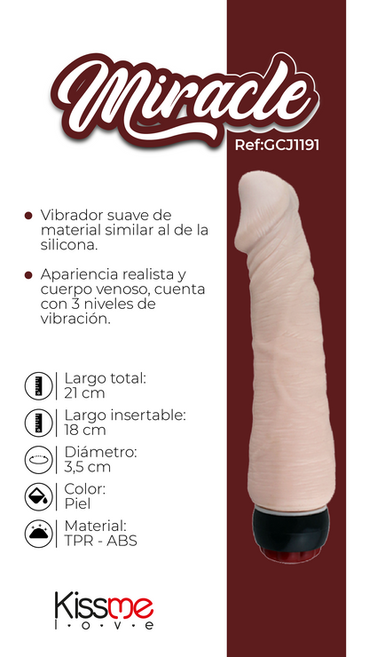 Vibrador Miracle Flesh